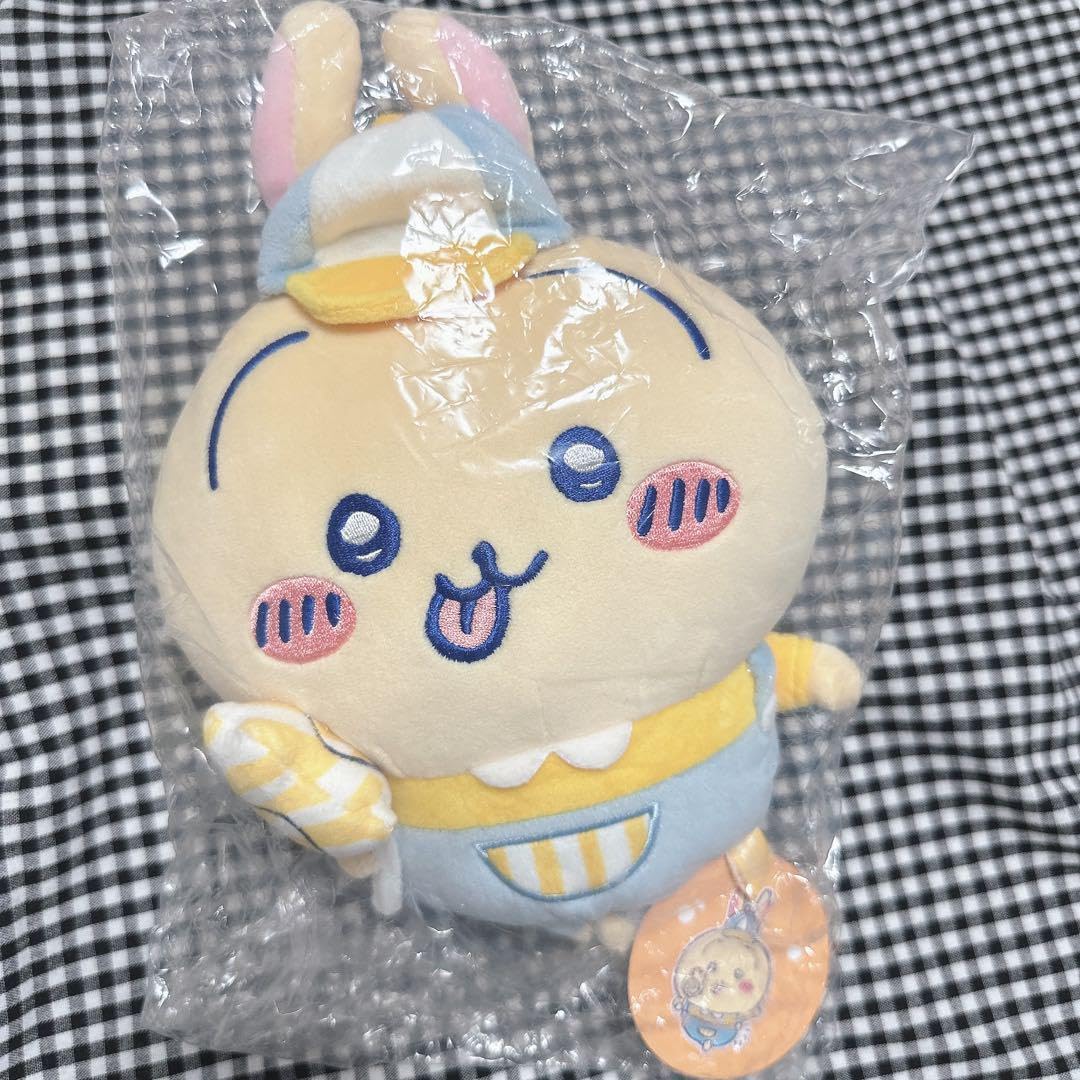 お顔厳選【新品タグ付き】ちいかわゆうえんちうさぎぬいぐるみS ゆうえ